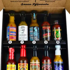 Box Challenge 10 Sauces Hot Ones
