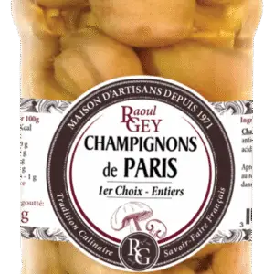 CHAMPIGNONS DE PARIS ENTIERS 280GR