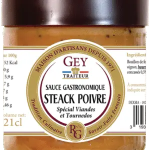 SAUCE CHAUDE STEACK POIVRE 190GR
