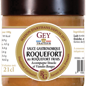 SAUCE CHAUDE AU ROQUEFORT 190GR
