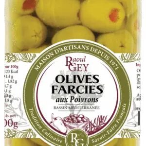 OLIVES FARCIES AUX POIVRONS 200GR