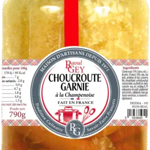CHOUCROUTE GARNIE CUISINÉE 790GR