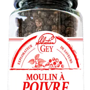 MOULIN RECHARGEABLE POIVRE NOIR DE MALABAR 42gr