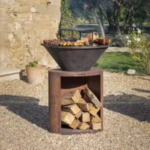 Brasero Ellipse 80 Corten