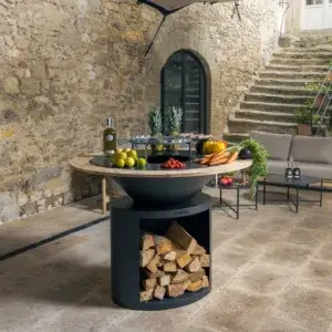Brasero Plancha Ellipse 100 Noir