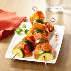 BROCHETTE DE POULET MARINÉE A LA MEDITERRANEENE X 10