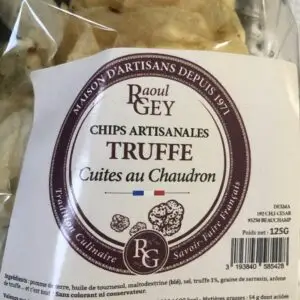 CHIPS ARTISANALES A LA TRUFFE 125GR
