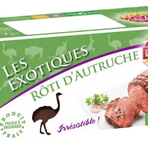 ROTI AUTRUCHE 700GR CONGELÉ