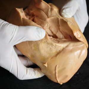 FOIE GRAS ENTIER FRAIS 500GR ENVIRON ORIGINE FRANCE SUD OUEST