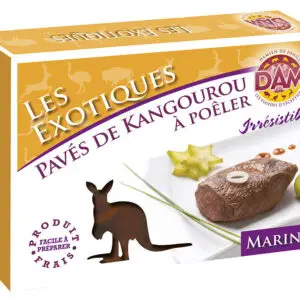 PAVÉ DE KANGOUROU 125GR X 2 CONGELÉ