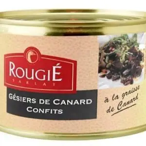 GESIERS DE CANARD CONFITS A LA GRAISSE DE CANARD 765GR