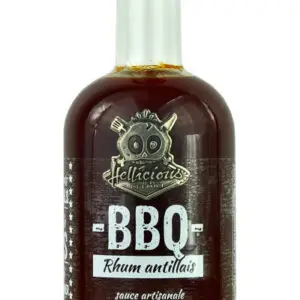 Sauce BBQ Rhum antillais Hellicious 250ml