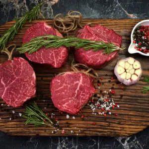 FILET DE BOEUF CHATEAUBRIAND 180GR X 5