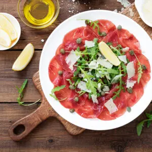 CARPACCIO DE BOEUF 100GR