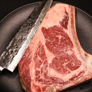 COTE DE BOEUF 1KG RACE NOIRE DE BALTIQUE CONGELÉE