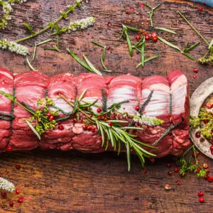 ROTI FILET DE BOEUF BARDÉ FICELÉ 2KG