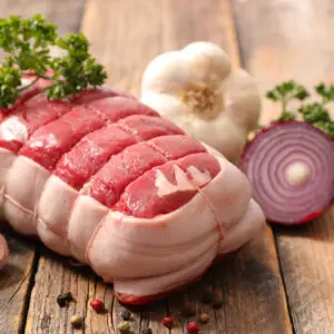 ROTI COEUR TENDRE DE TRANCHE DE BOEUF BARDÉ 2KG
